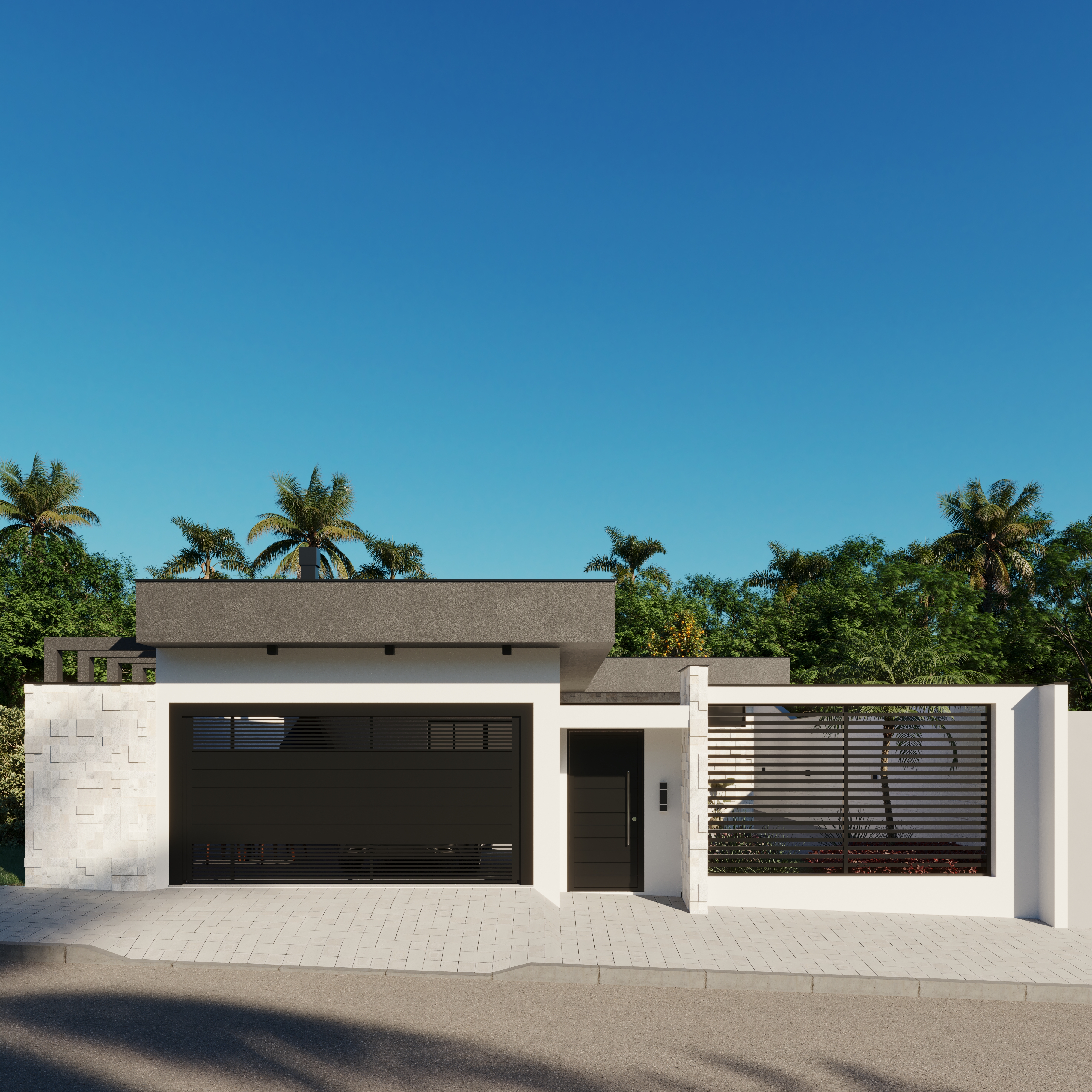 Fachada da Casa M&D